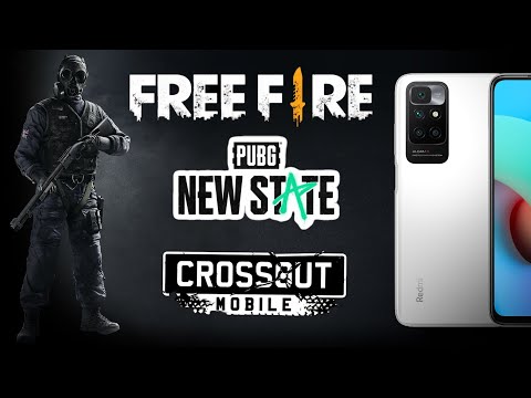 PUBG NEW STATE, Free Fire, Crossout Mobile - играем на Redmi 10 | FPS и нагрев смартфона