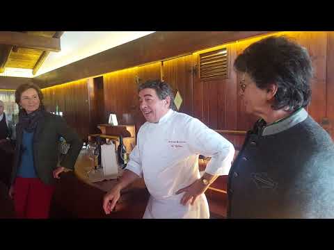 Giacomo Gallina alla guida del ristorante Bucaneve nell' Oasi Zegna