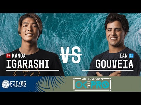 Kanoa Igarashi vs. Ian Gouveia - Round Two, Heat 10 - Outerknown Fiji Pro 2017