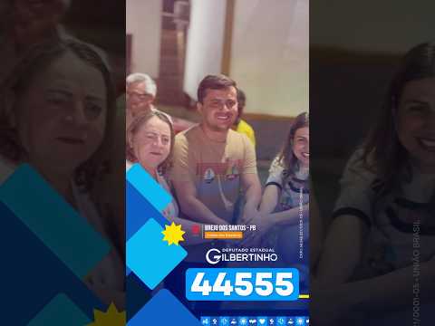 Adesivação Dep. Gilbertinho  em Brejo dos Santos PB