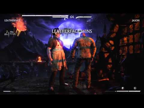 Mortal Kombat XL: Leatherface Gameplay Review No Variation Mode