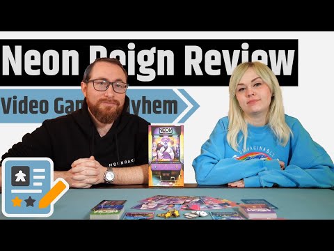 Neon Reign Review - A Button Mashing Arcade Dueling Game! With Solo Play!