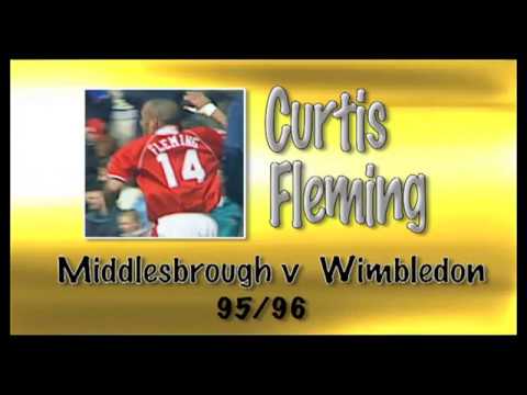 CURTIS FLEMING - Boro v Wimbledon, 95/96 | Retro Goal