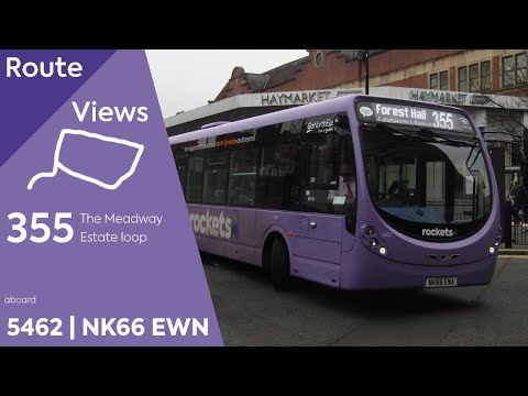 Route Views: North Tyne Rockets 355 Meadway Loop