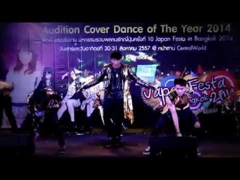 "BOY" cover "Intro+One Shot" (B.A.P) @ audition "Japan Festa in Bangkok 2014" :สาย k