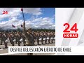 Desfile del escalón Ejército de Chile en la Gran Parada Militar 2024 | 24 Horas TVN Chile