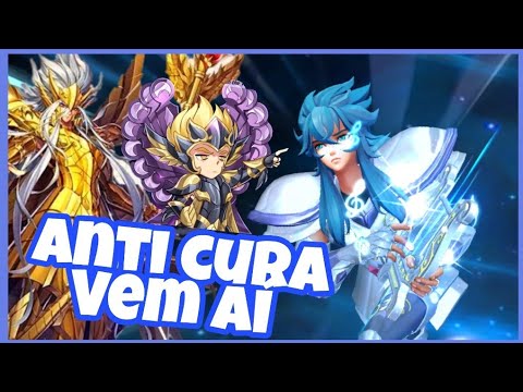 Anti-Meta Cura Lançado: Orfeu de Lira Cr (Despertar Armadura) - Saint Seiya Awakening