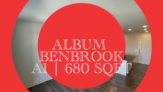 Album Benbrook A1 - 680 sqft