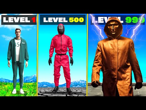Level 1 SQUID GAME to Level 1,000,000,000 in GTA 5 (part_4)