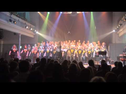 Madcon 'Beggin' cover by Edinburgh's Got Soul Choir - Dec 2014