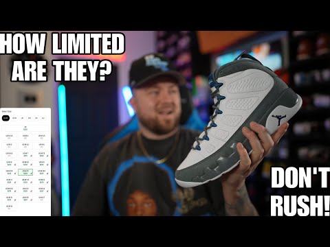 HOW LIMITED ARE THE JORDAN 9 “FLINT” REALLY? DO NOT RUSH THIS ONE THEY WILL BE SITTING!