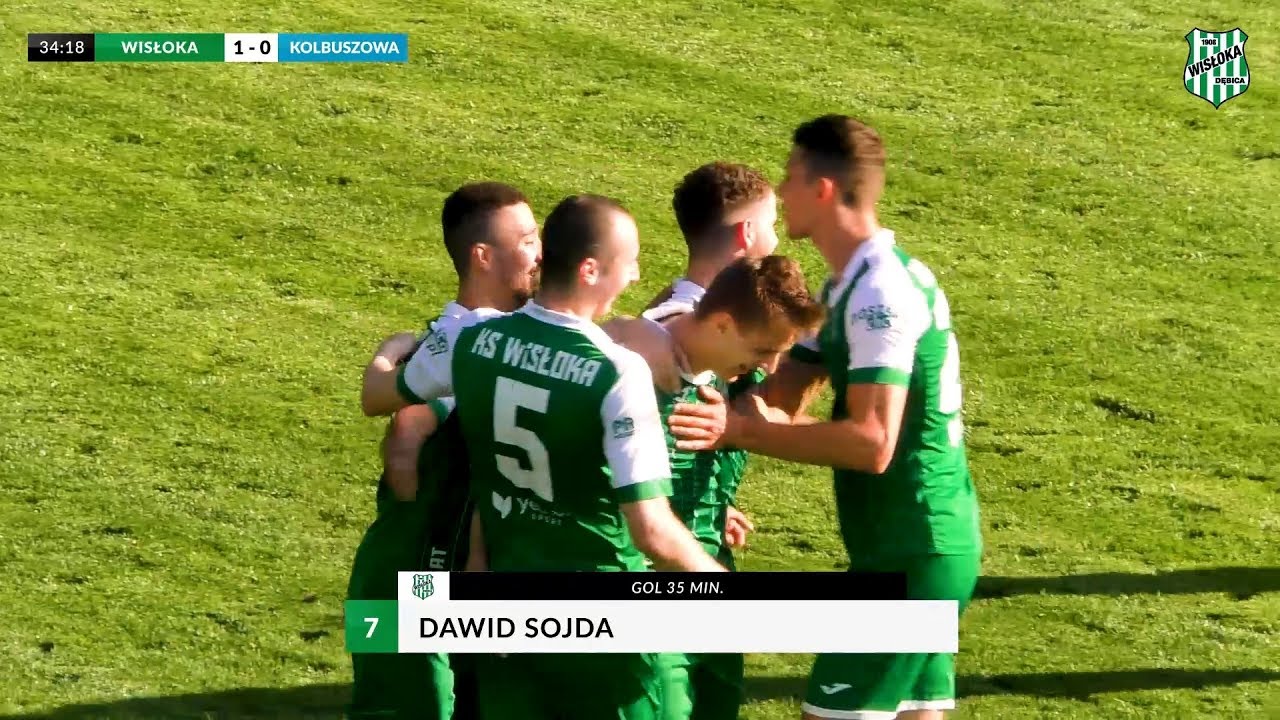 WIDEO: Wisłoka Dębica - Sokół Kolbuszowa Dolna 4-0 [SKRÓT MECZU]