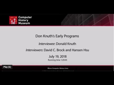 ドナルド・クヌースについて詳しく解説