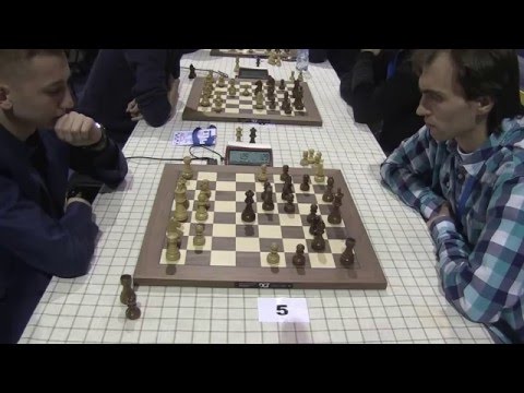 2015-12-18 BORTNYK, Olexandr - SAVCHENKO, Boris European Chess Blitz 10-th Round 1-th Game