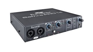 Video thumbnail for Focusrite Saffire Pro 14 | REVIEW by A MINOR ERROR