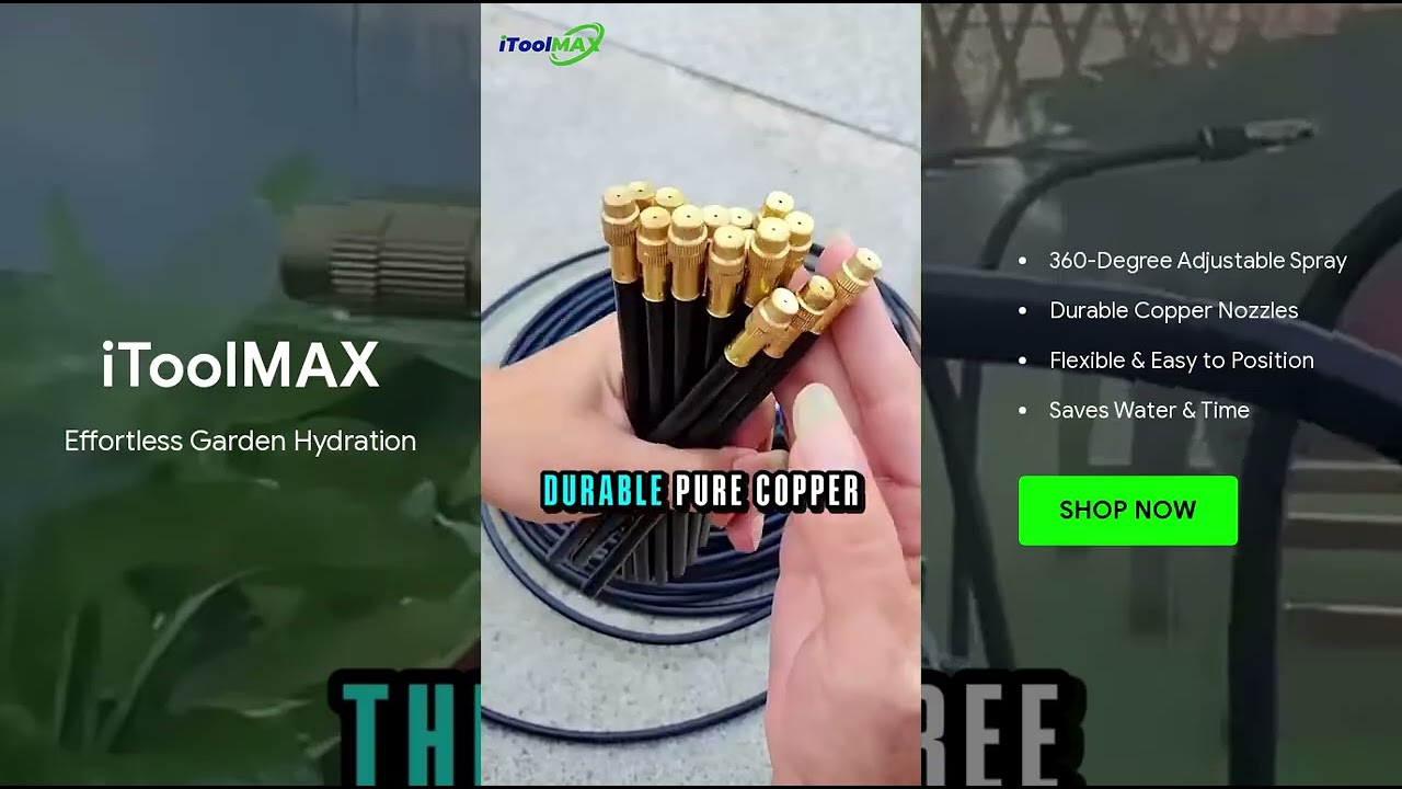 Stop Wasting Water — Use This Smart Drip Irrigation Kit