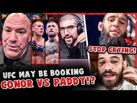 UFC may BOOK Paddy Pimblett vs Conor McGregor!? Khamzat Chimaev tells Jean Silva to STOP CRYING!