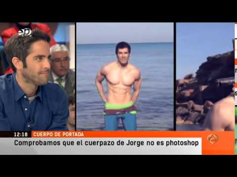 Jorge Fernández explica su portada en Antena 3 | Men's Health España