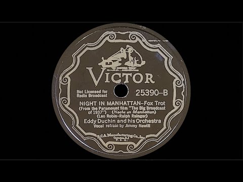 “Night in Manhattan” by Eddy Duchin and his Orchestra 1936