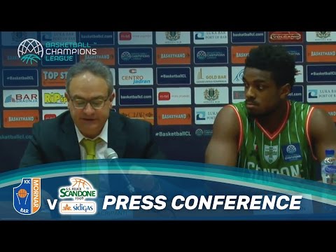 KK Mornar v Sidigas Avellino - Press Conference - Basketball Champions League