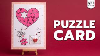 DIY Puzzle greeting Card | Make Your Own Puzzle Card | The Easiest Way to Impress Someone