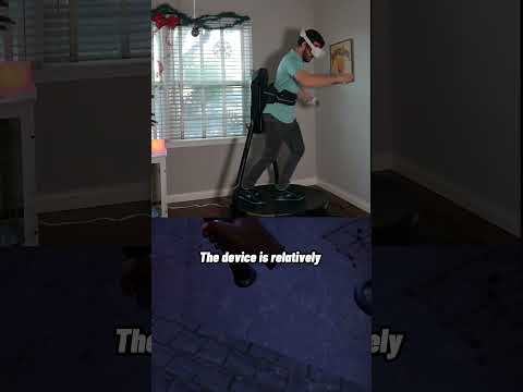 This VR treadmill is dope 🙌🏃‍♂️- KAT WALK C 2