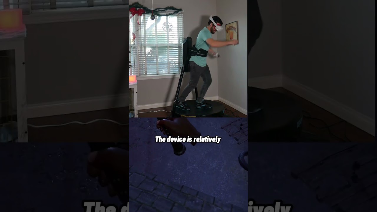 This VR treadmill is dope 🙌🏃‍♂️- KAT WALK C 2