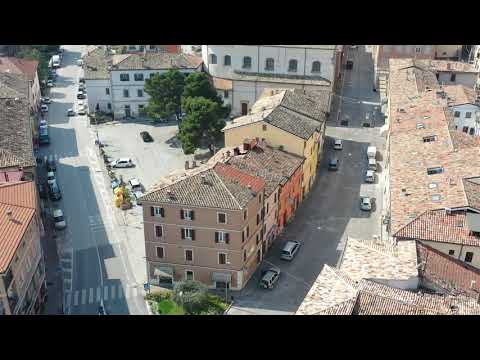 Volando per le vie di Fossombrone