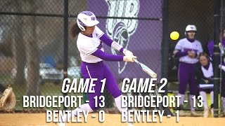 Bridgeport Softball vs Bentley | Video Recap