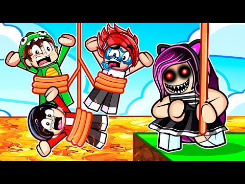 MY MOM IS A MONSTER IN ROBLOX | Karim Jurga