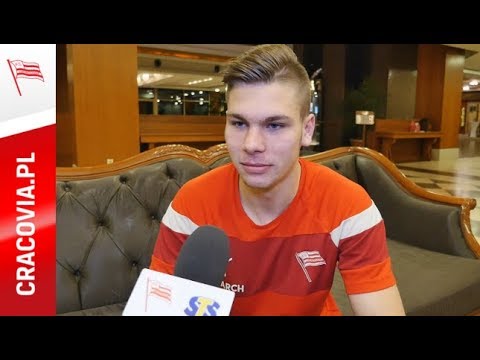 Sebastian Strózik po sparingu z Akademiją Pandev (24.01.18)