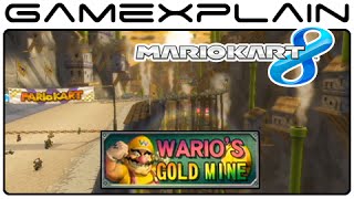 How Mario Kart 8's Wario's Gold Mine retro track might work