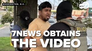 7News obtains video from massive DC-area ICE operation