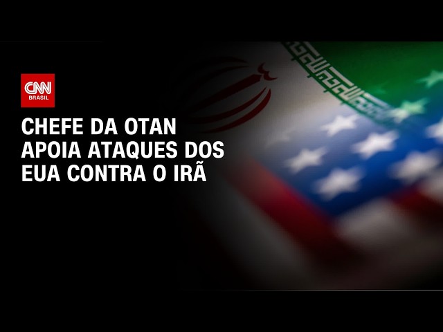 Chefe da Otan apoia novos ataques dos EUA ao Irã | CNN NOVO DIA
