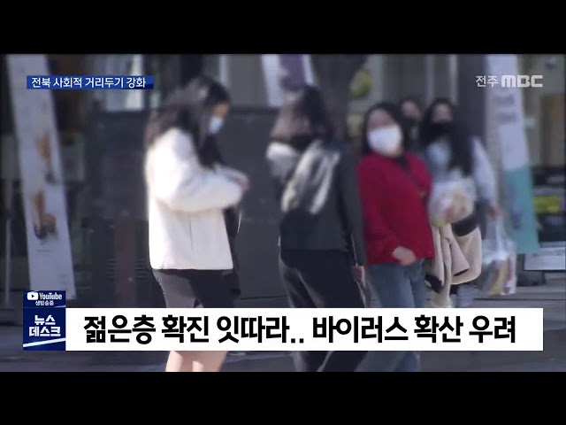 심상치 않은 확산세.. 거리두기 1.5단계 격상