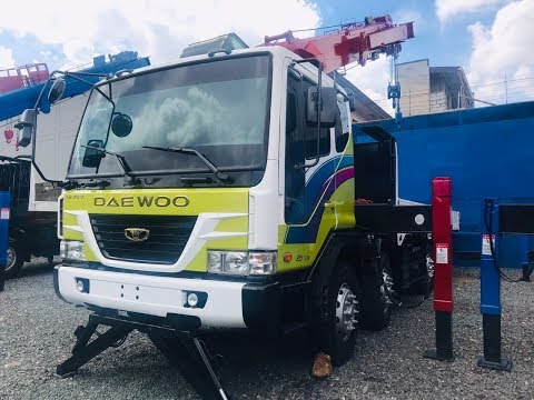 Daewoo 19 tons Boom Truck - CSS700 Crane Model