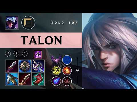 Talon Top vs Kled - EUW Master Patch 26.04