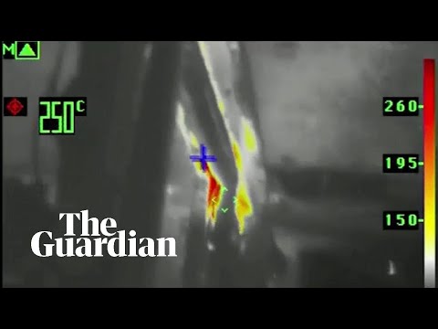 Grenfell bodycam footage shows flat where fire started