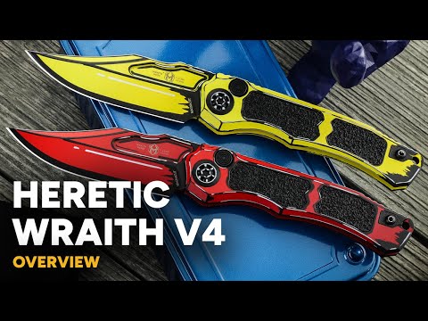 Heretic Wraith V4 Auto - Cotton Candy Cel Shade H000-CS-CC