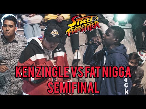 KEN ZINGLE 🇻🇪 vs FAT NIGG Batallota 🔥 semifinales STREET FREESTYLER 🥊 Fecha 1, Batallas De Plaza