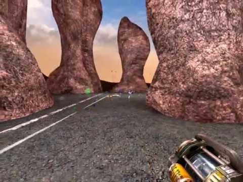 Alien Planet with Hybrid Skaarj - UT2004