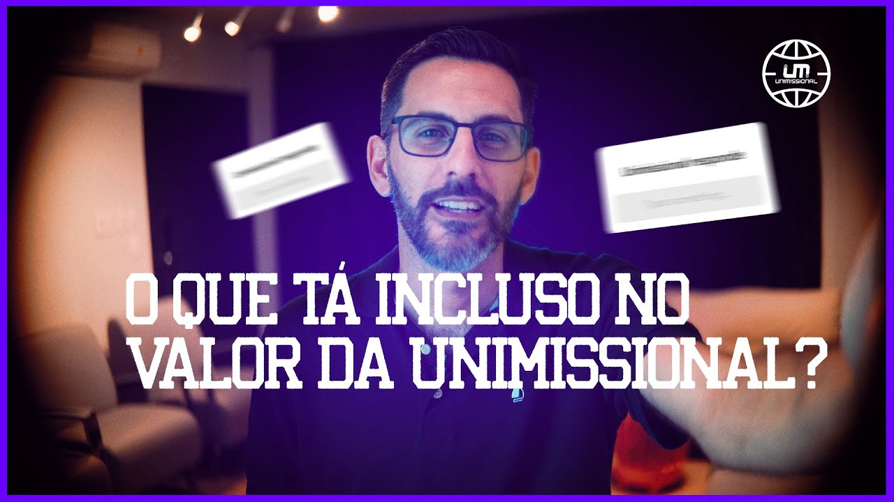 O QUE TA INCLUSO NO VALOR DA UNIMISSIONAL   André