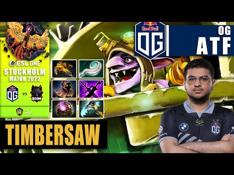 OG vs BOOM | ATF SIGNATURE TIMBERSAW SEND BOOM HOME | ESL ONE STOCKHOLM MAJOR 2022 Dota 2 Highlights