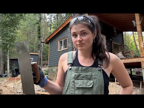 Turning My 3-Season Cabin Into a Year-Round Homestead: pouring the foundation (Ep. 15)