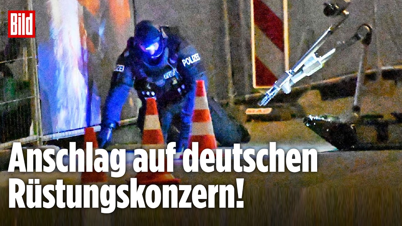 MÜNCHEN: Rüstungsfirma angegriffen! LKA vermutet Anschlag!