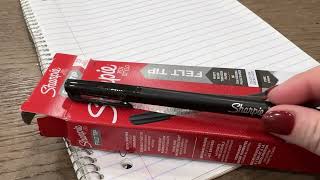 Sharpie felt tip pens review