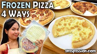 Homemade FROZEN PIZZA 4 Ways | Perfect Pang Business | How to Make Frozen Pizza