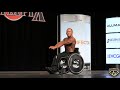 2020 Wheelchair Olympia 4th place Tyler Brey