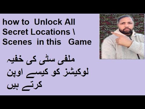 how to Unlock All Secret Locations \ Scenes in this Game || Easy trick to find secrets