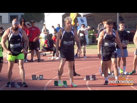 Jake Paul WINS 100m Race at the Challenger Games in Long Beach